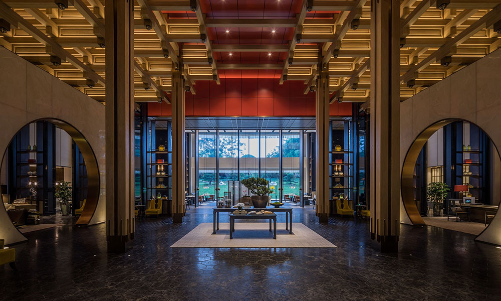 Hangzhou Diaoyutai Hotel Lobby